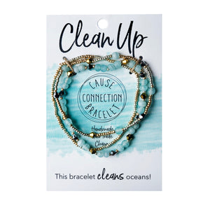 Cause Connection Bracelets - Clean Up