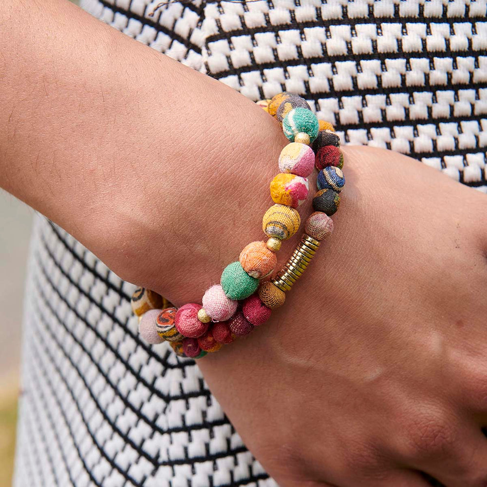 Kantha Sonnet Bracelet