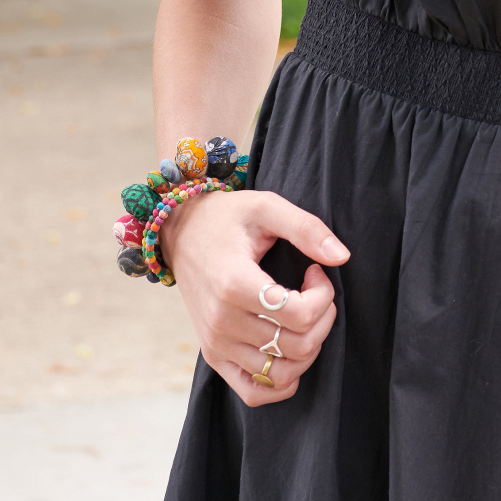 Kantha Coterie Bracelet