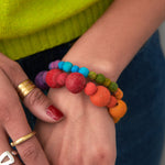 Kantha Prism Bauble Bracelet