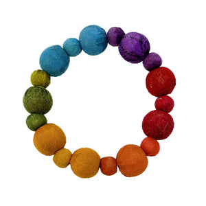 Kantha Prism Bauble Bracelet