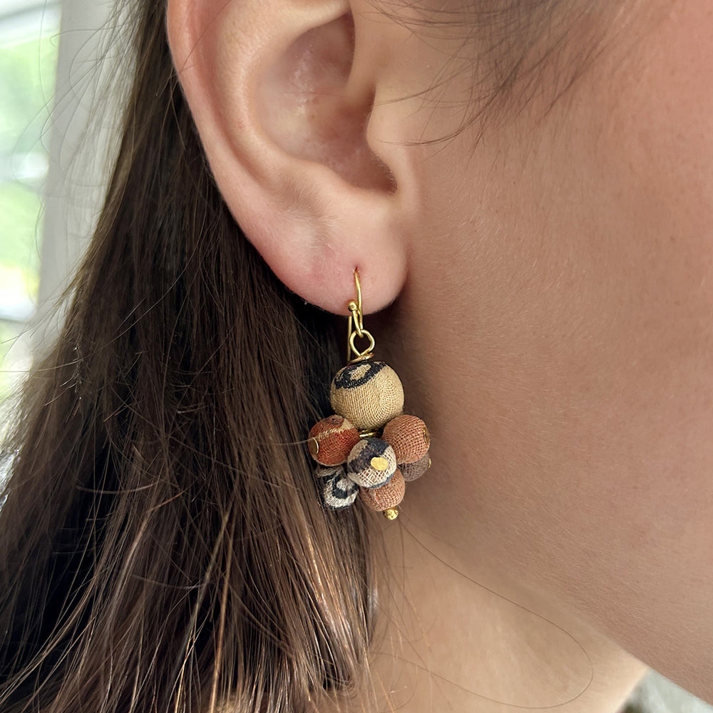 Kantha Desertscape Drop Earrings