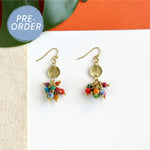 Kantha Milieu Charmed Cluster Earrings