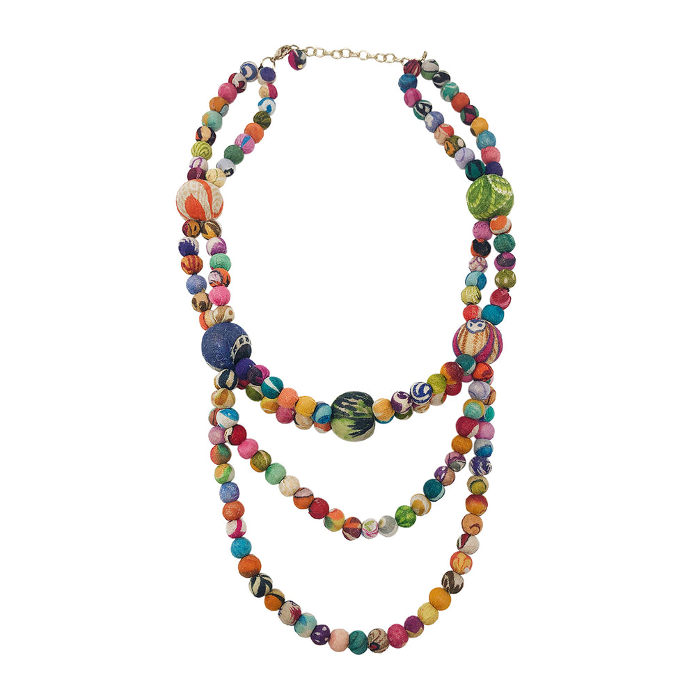 
            
                Load image into Gallery viewer, Kantha Society Necklace
            
        