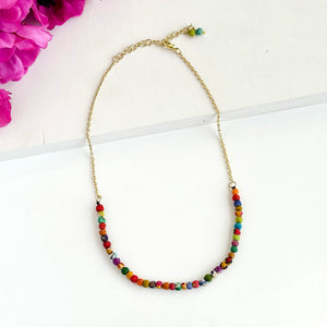 
            
                Load image into Gallery viewer, Kantha Milieu Demi Necklace
            
        