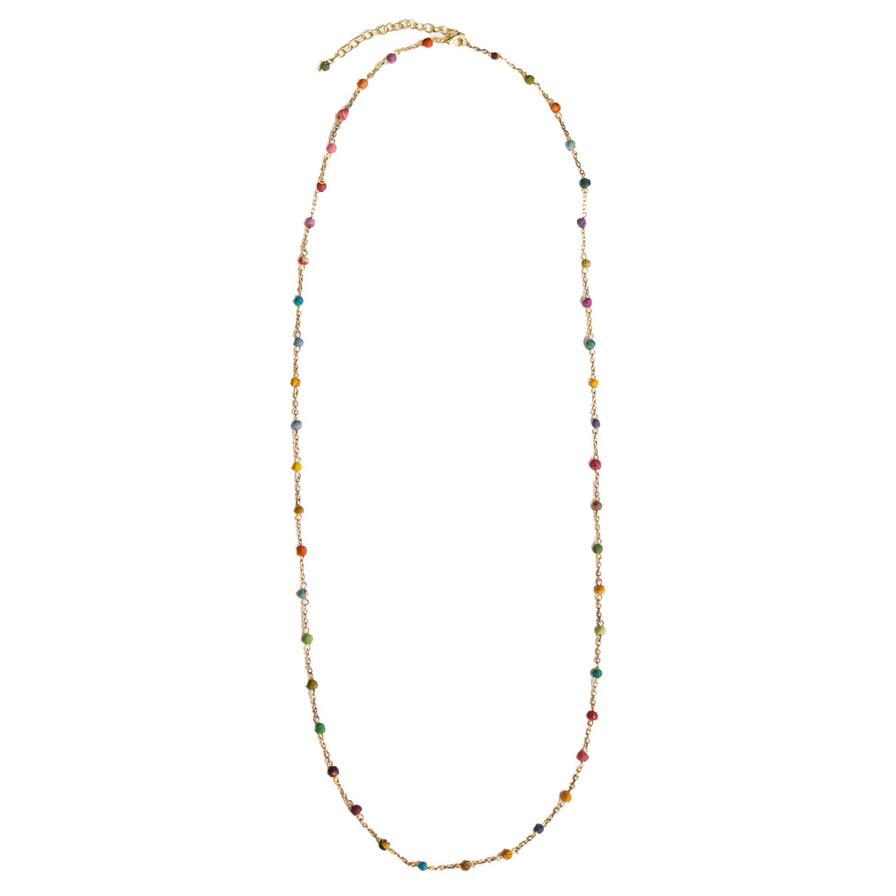 Dotted Kantha Milieu Necklace