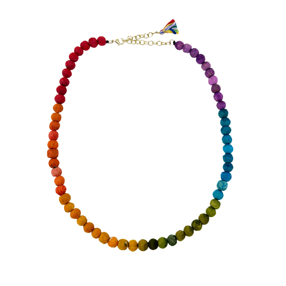Kantha Prism Necklace