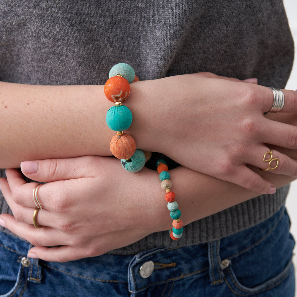 Kantha Capri Bold Bracelet