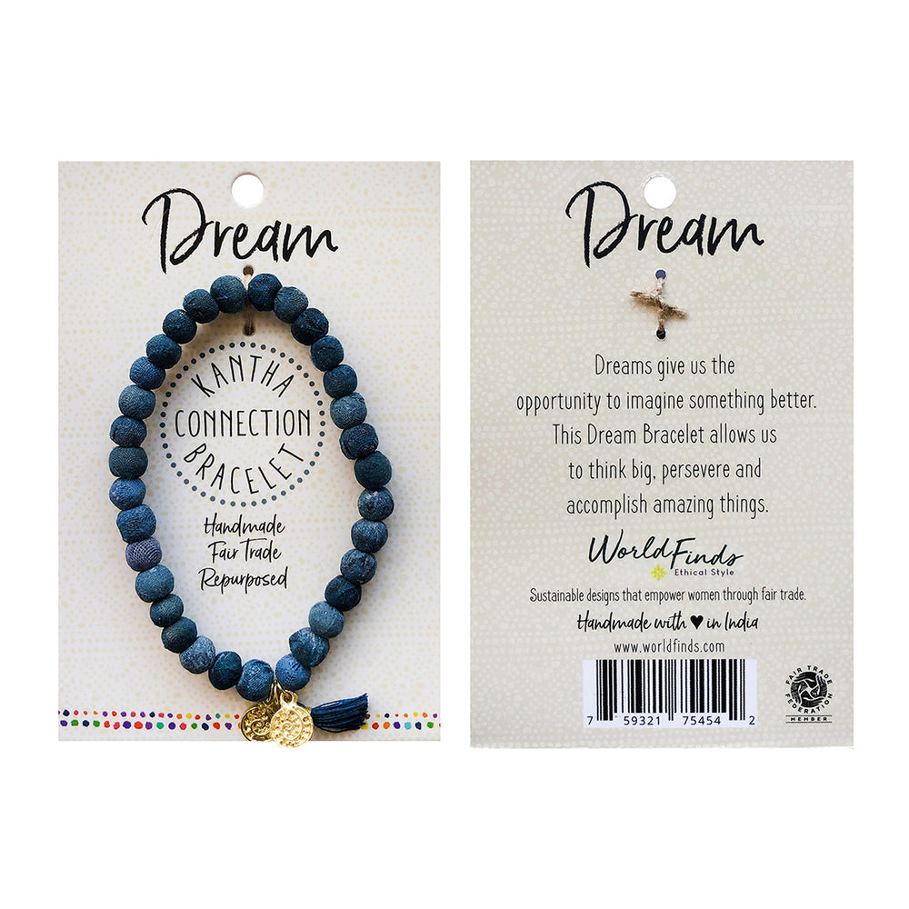 
            
                Load image into Gallery viewer, Kantha Connection Bracelet - Dream
            
        
