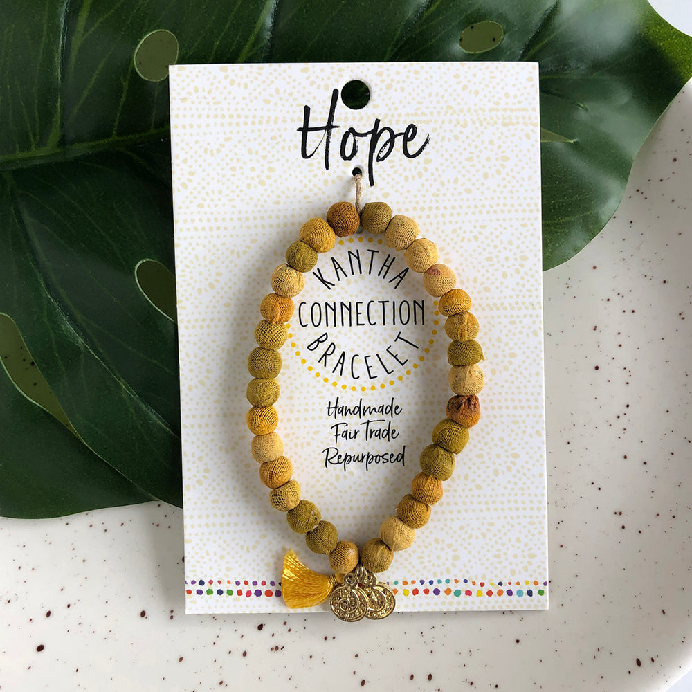 Hope • Kantha Connection Bracelet