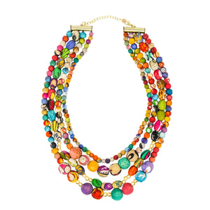 
            
                Load image into Gallery viewer, Kantha Aura Necklace
            
        